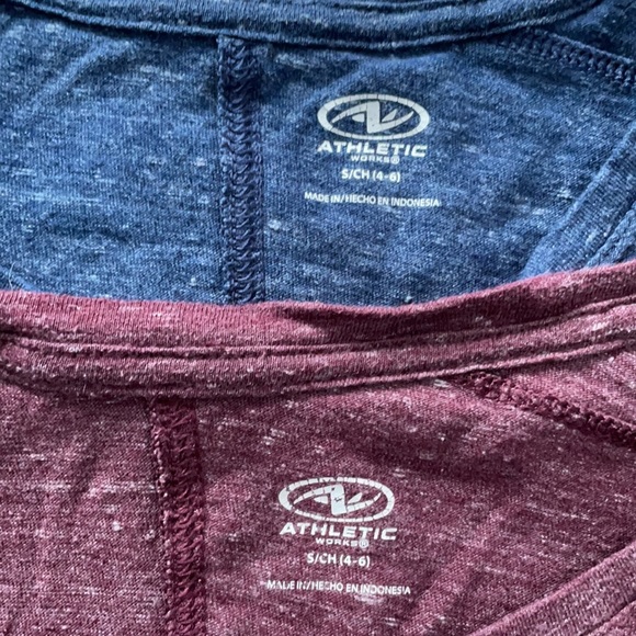 Two Athletic Works Short Sleeve Shirts Size Small - Picture 8 of 15